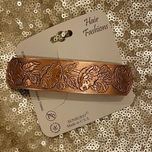 Copper Bronze Hair Clip Western Trading Post Hair Fashions Flowers